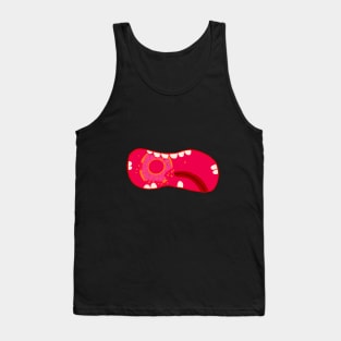 Donut digested in stomach Tank Top